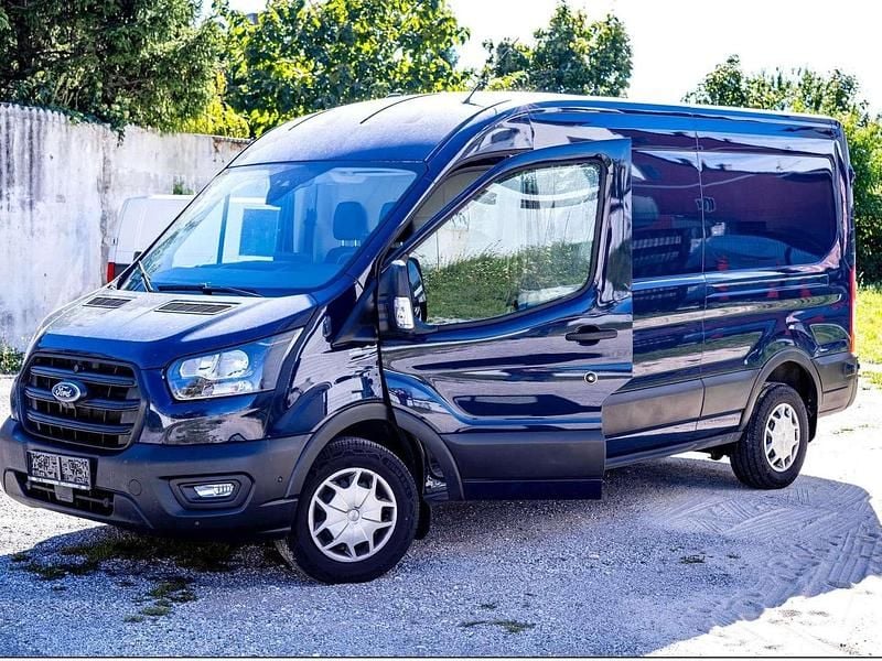 Blau Gebraucht 2023 Ford Transit Van | € 32.490 (Fairer Preis) - Bild 1/4
