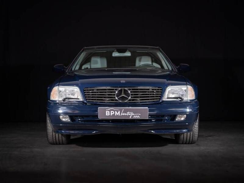Gebraucht Mercedes SL320 224 PS (164 kW) 1998 Blau Cabrio