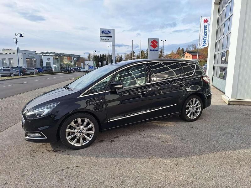 Gebraucht Ford S-MAX Vignale 241 PS (177 kW) 2018 Schwarz Van / Kleinbus