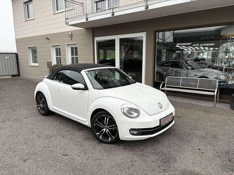 Gebraucht VW Beetle Cabriolet Design 105 PS (77 kW) 2013 Weiß Cabrio
