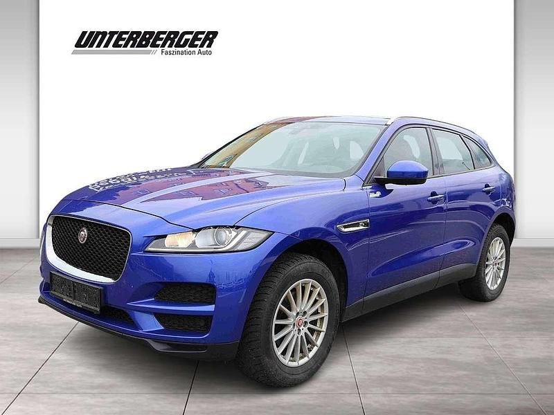 Blau Gebraucht 2017 Jaguar F-Pace Pure SUV | € 8.000 - Bild 1/4