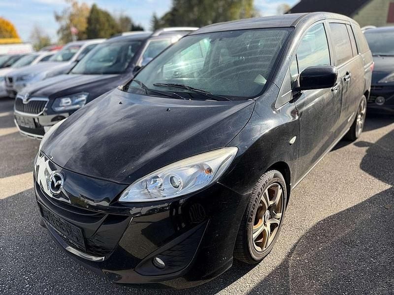 Gebraucht Mazda 5 116 PS (85 kW) 2012 Schwarz Van / Kleinbus