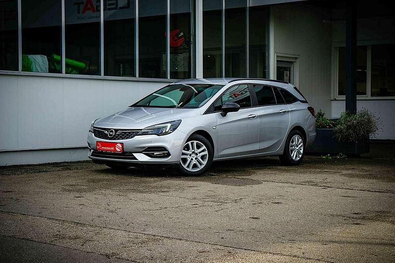 Gebraucht Opel Astra Edition 122 PS (89 kW) 2021 Silber Kombi