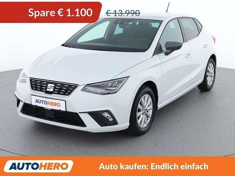 Gebraucht Seat Ibiza XCELLENCE 95 PS (69 kW) 2020 Weiß Kleinwagen