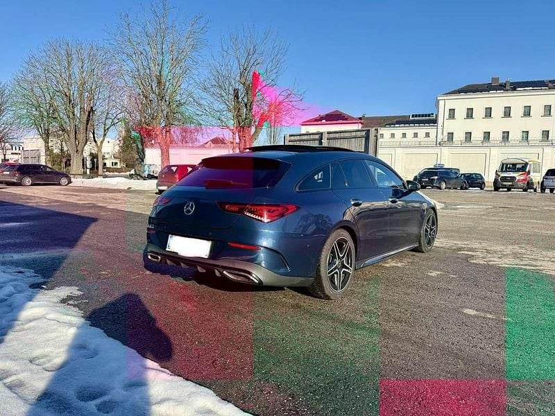 Gebraucht Mercedes CLA180 Shooting Brake AMG line 116 PS (85 kW) 2021 Blau Kombi