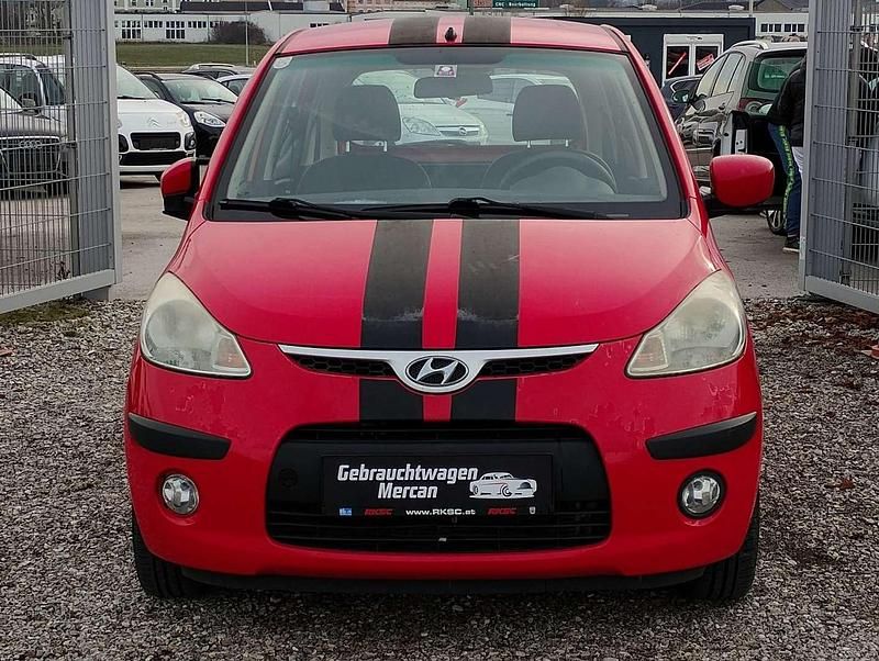 Gebraucht Hyundai i10 67 PS (49 kW) 2009 Rot Kleinwagen