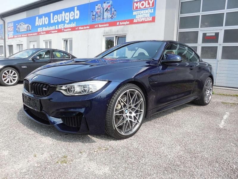 Gebraucht BMW M4 Cabriolet Competition Edition 450 PS (330 kW) 2017 Blau Cabrio