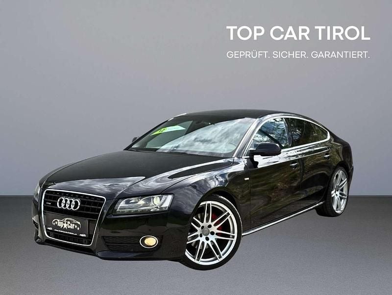 Gebraucht Audi A5 Sportback S-Line 239 PS (175 kW) 2010 Schwarz Kleinwagen