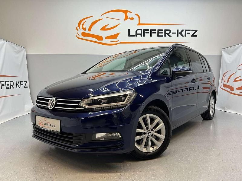 Gebraucht VW Touran Comfortline 116 PS (85 kW) 2017 Blau Van / Kleinbus