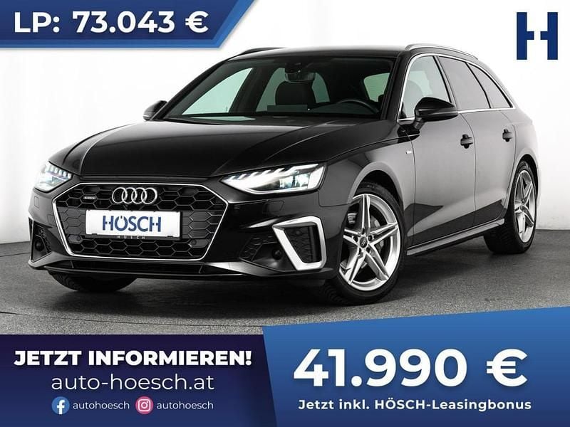 Gebraucht Audi A4 S-Line 204 PS (150 kW) 2024 Schwarz Kombi