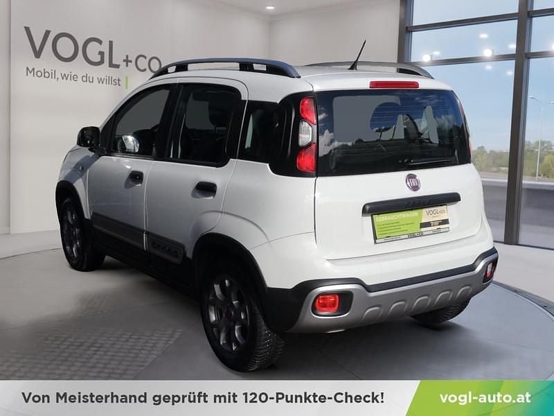 Gebraucht Fiat Panda Cross Cross 69 PS (50 kW) 2018 Weiß Kleinwagen