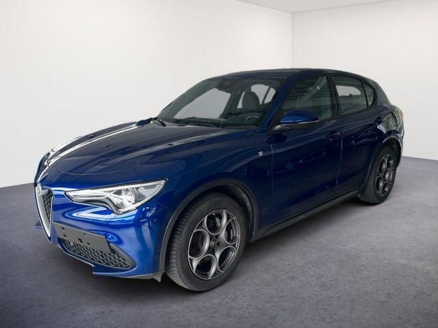 Blau sonderlackierung Gebraucht 2023 Alfa Romeo Stelvio Ti SUV | € 45.816 (Fairer Preis) - Bild 1/4