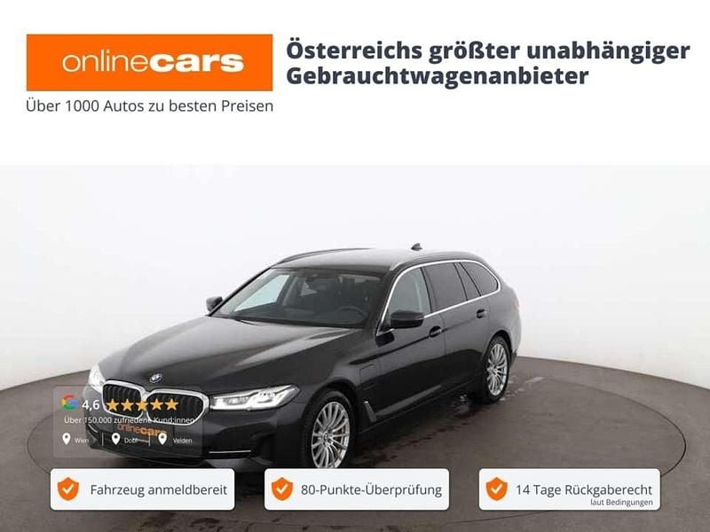 Grau Gebraucht 2021 BMW 530e Sport Line Kombi | € 27.390 (Guter Preis) - Bild 1/4
