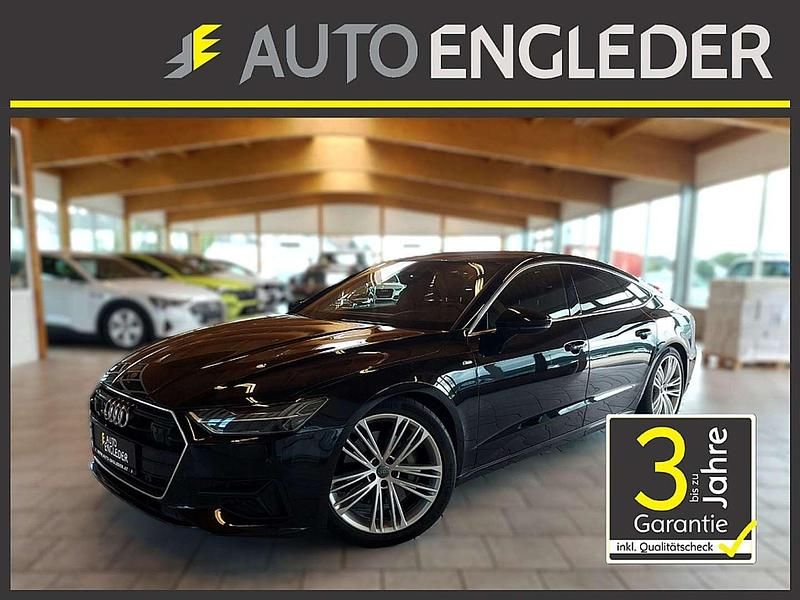 Schwarz Gebraucht 2018 Audi A7 S-Line Limousine | € 49.900 - Bild 1/4