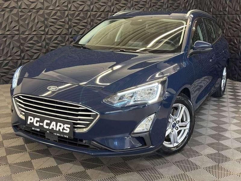 Gebraucht Ford Focus Cool & Connect 120 PS (88 kW) 2021 Blau Kombi