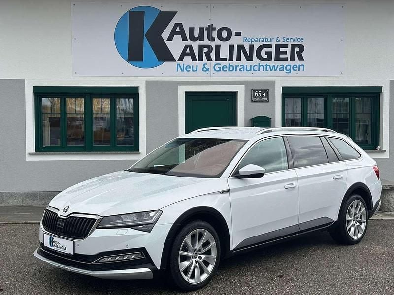 Gebraucht Skoda Superb 200 PS (147 kW) 2021 Weiß Kombi