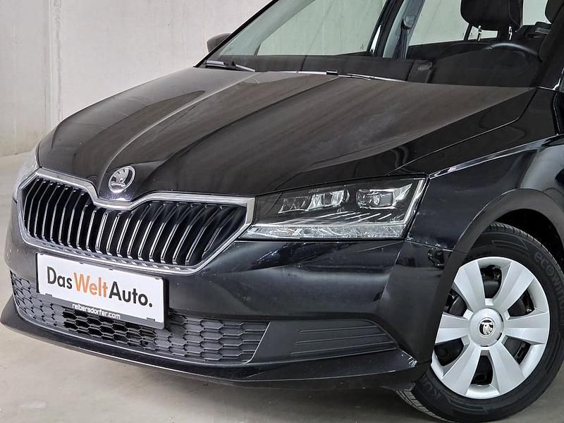 Gebraucht Skoda Fabia Ambition 95 PS (69 kW) 2022 Schwarz  metallicperleffektno Kombi