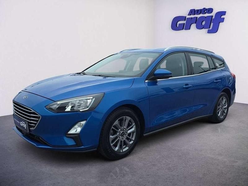 Blau Gebraucht 2020 Ford Focus Cool & Connect Kombi | € 14.490 (Fairer Preis) - Bild 1/4