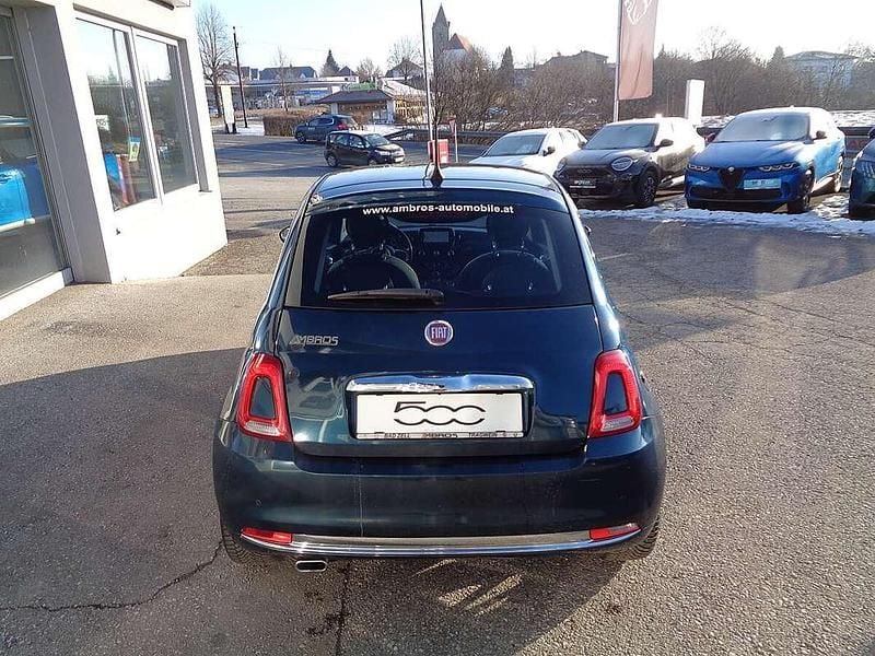 Gebraucht Fiat 500 Lounge 69 PS (50 kW) 2017 Blau Limousine