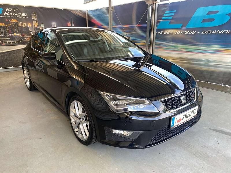 Gebraucht Seat Leon FR 125 PS (91 kW) 2015 Schwarz Limousine