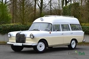 Weiß Gebraucht 1963 Mercedes 190 Limousine | € 11.500 - Bild 1/4