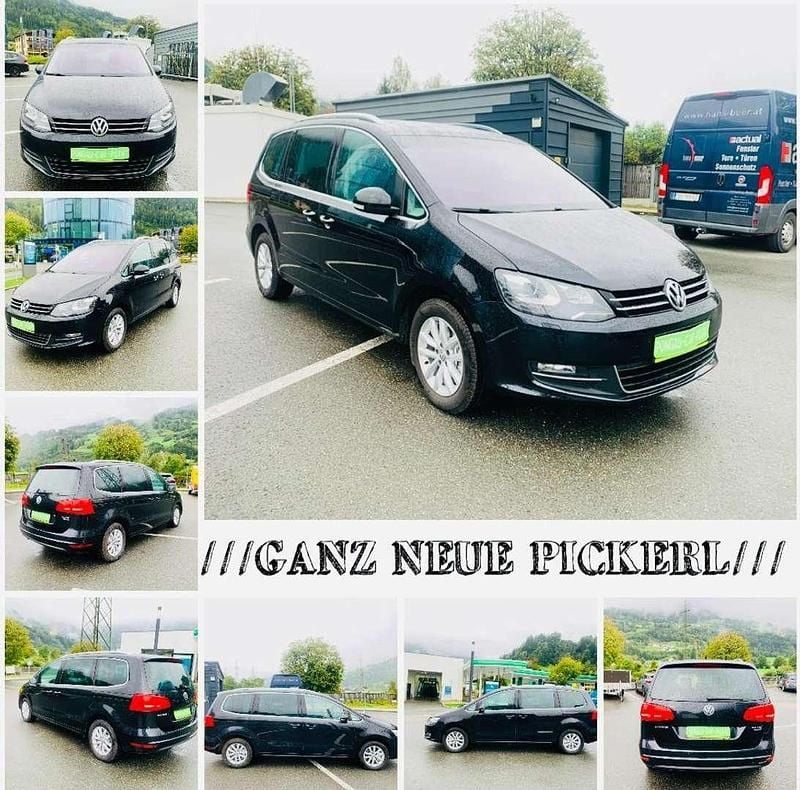 Schwarz Gebraucht 2012 VW Sharan Van / Kleinbus | € 10.000 (Teuer) - Bild 1/4