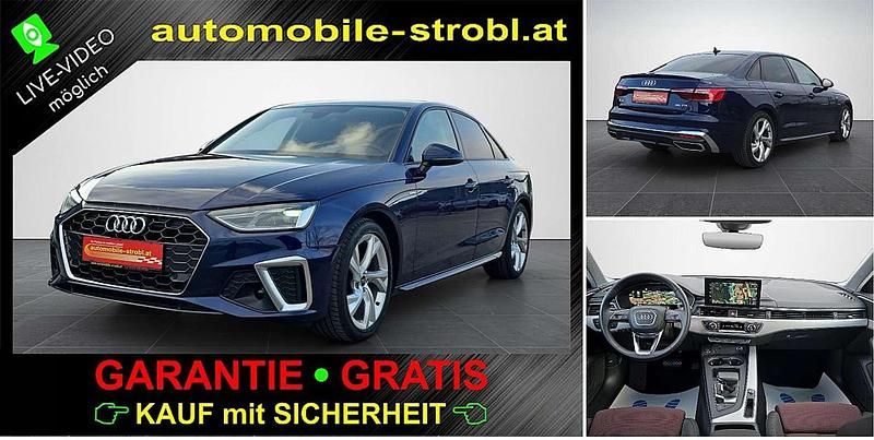 Gebraucht Audi A4 S-Line 163 PS (119 kW) 2023 Blau Limousine