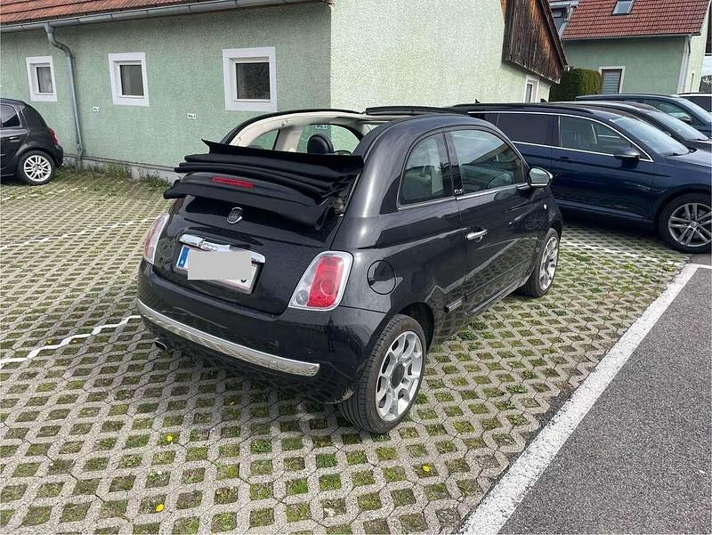 Schwarz Gebraucht 2011 Fiat 500C Lounge Cabrio | € 5.400 (Etwas zu teuer) - Bild 1/4