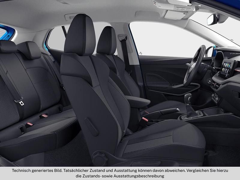 Neu Skoda Fabia Selection 115 PS (84 kW) 2026 Mittelblau  metallic Kleinwagen