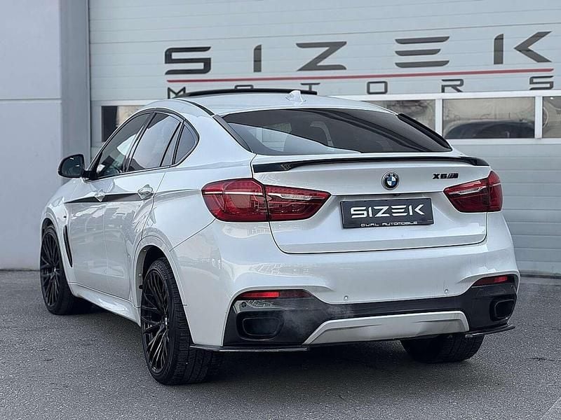 Gebraucht BMW X6 M50 M Sport 381 PS (280 kW) 2015 Weiß SUV