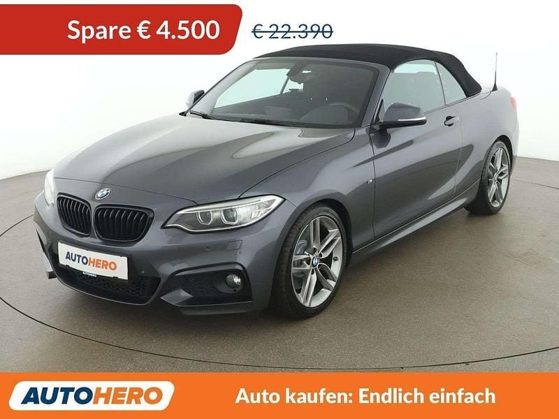 Gebraucht BMW 228 M Sport 245 PS (180 kW) 2015 Grau Cabrio
