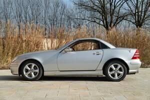 Gebraucht Mercedes SLK320 218 PS (160 kW) 2001 Grau Cabrio