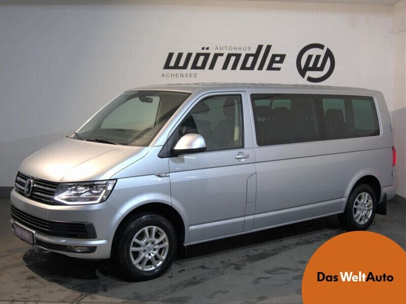 Silber metallic Gebraucht 2017 VW Caravelle Comfortline Van / Kleinbus | € 54.850 - Bild 1/4