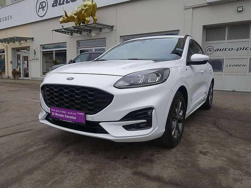 Gebraucht Ford Kuga ST-Line 120 PS (88 kW) 2021 Weiß SUV