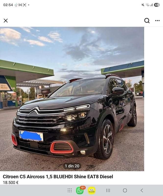 Gebraucht 2019 Citroën C5 Aircross Shine SUV | € 17.900 - Bild 1/4