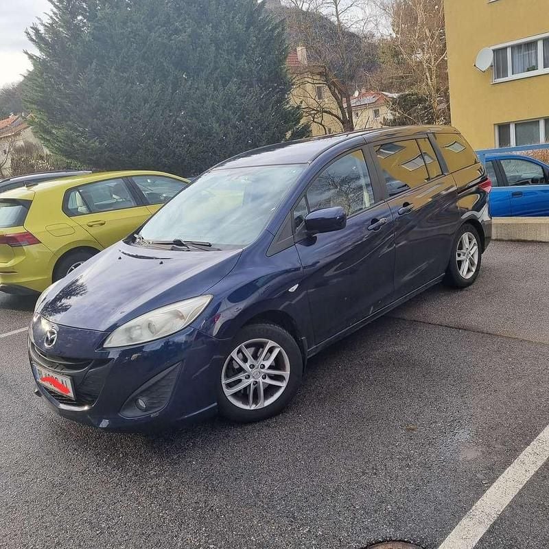 Gebraucht Mazda 5 116 PS (85 kW) 2012 Blau Van / Kleinbus