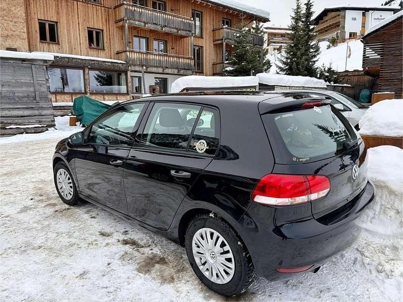 Gebraucht VW Golf VII Comfortline 105 PS (77 kW) 2012 Schwarz Limousine