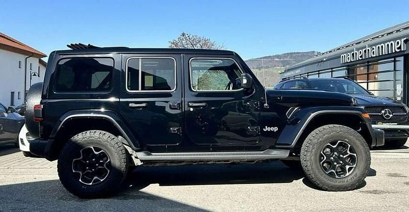 Gebraucht Jeep Wrangler Rubicon 381 PS (280 kW) 2021 Schwarz SUV