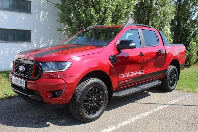 Rot Gebraucht 2023 Ford Ranger Wildtrack Abholung | € 41.490 (Fairer Preis) - Bild 1/4