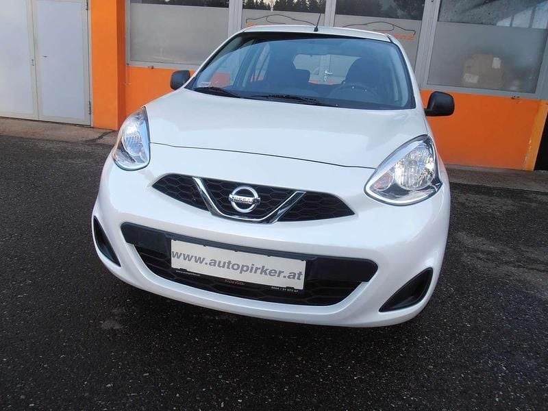 Gebraucht Nissan Micra Visia 80 PS (58 kW) 2015 Weiß Kleinwagen
