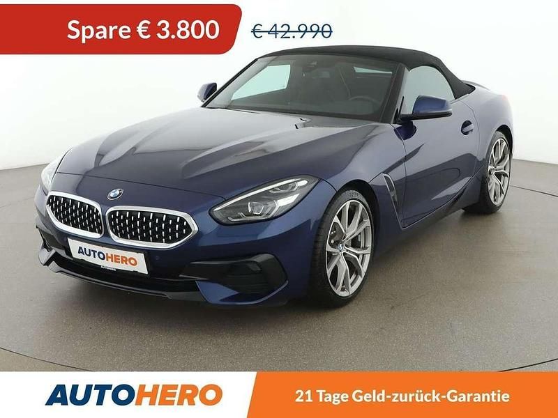 Blau Gebraucht 2022 BMW Z4 Sport Line Cabrio | € 37.790 - Bild 1/3