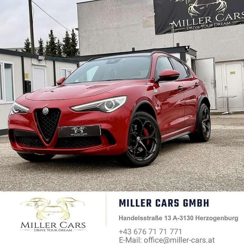 Gebraucht Alfa Romeo Stelvio Quadrifoglio 510 PS (375 kW) 2018 Rot SUV