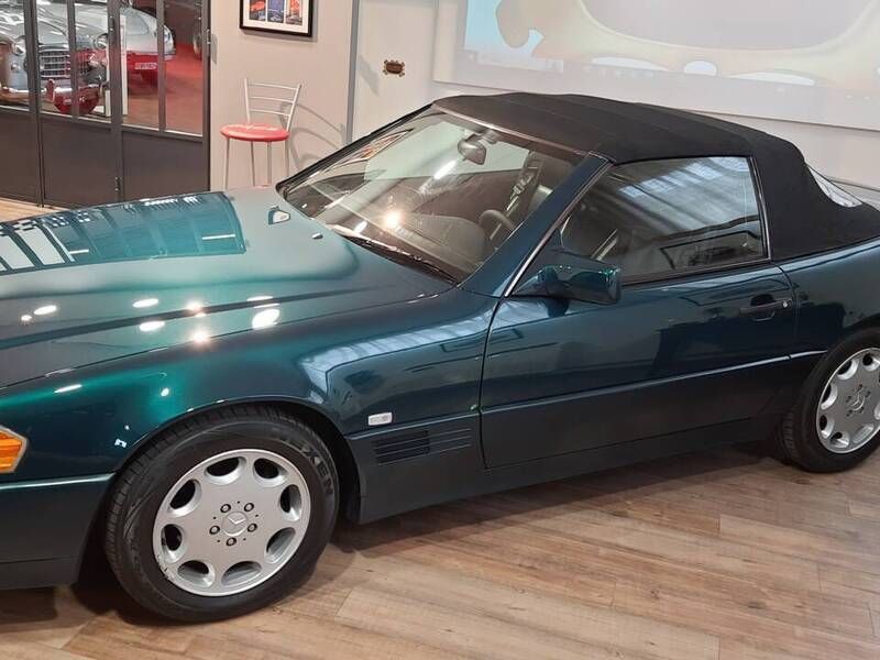 Gebraucht Mercedes SL320 231 PS (169 kW) 1994 Grün Cabrio