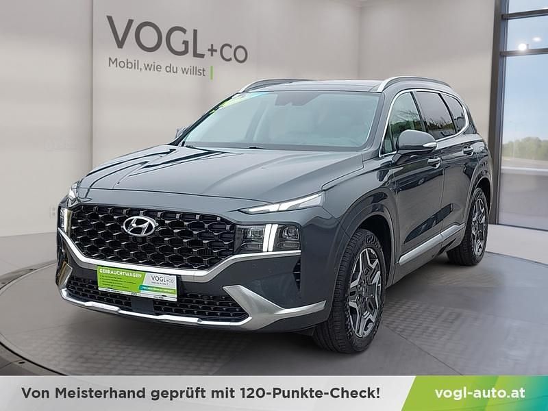 Gebraucht Hyundai Santa Fe 179 PS (131 kW) 2021 Grau SUV