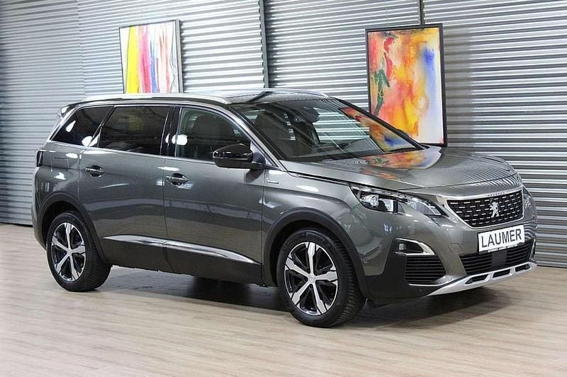 Gebraucht Peugeot 5008 GT-line 165 PS (121 kW) 2018 Grau Van / Kleinbus