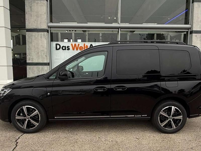 Gebraucht VW Caddy Dark Label 150 PS (110 kW) 2025 Schwarz Van / Kleinbus
