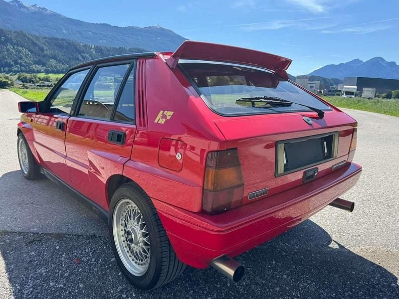 Gebraucht Lancia Delta 181 PS (133 kW) 1988 Rot Kleinwagen