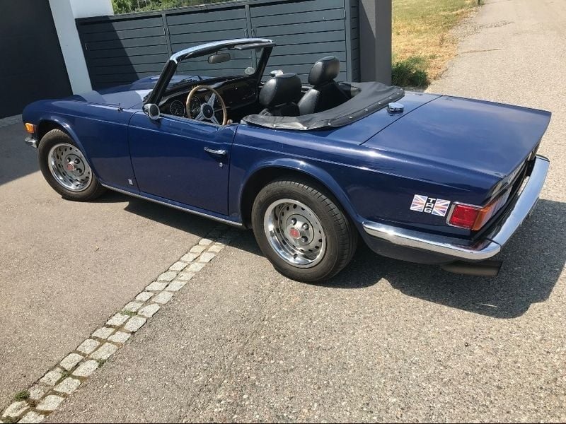 Gebraucht Triumph TR6 95 PS (69 kW) 1975 Dunkelblau Cabrio