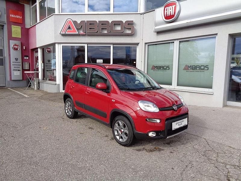 Rot Gebraucht 2014 Fiat Panda 4x4 Rock Kleinwagen | € 12.990 (Etwas zu teuer) - Bild 1/4