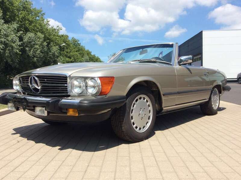 Gebraucht Mercedes SL380 204 PS (150 kW) 1985 Silber Cabrio